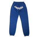 Blue & White Logo Jogger Sweatpants