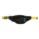 Black Nylon Yellow Logo Bumbag