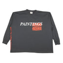 Charcoal Grey Paintings New Body Long Sleeve Tee