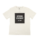 WHITE OC LOGO T-SHIRT