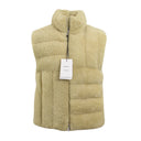 NWT Bottega Veneta Beige Beige Shearling Vest