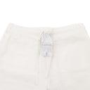 WHITE DENIM SHORTS