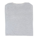 SILK STRIPED WHITE?GRAY BLOUSE