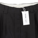 BASIC CENTRE SEAM DARK BROWN TROUSER