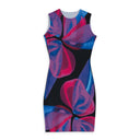 LOW TIDE LS SINGLE LAYER MESH MULTICOLOR DAY DRESS