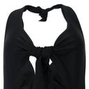 VORTEX BLACK ONE-PIECE SWIMSUIT