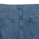 EMBROIDERY NAVY JEANS