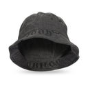 FADE DENIM BALL BLACK HAT
