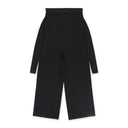 TIE FRONT ALL IN ONE STAPLESS BLACK JUMPSUITS & ROMPERS