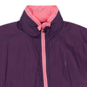 EGGPLANT COLOR BLOCKED NYLON PURPLE/PINK JACKET