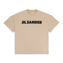 SS LOGO CHEST PRINT DARK SAND T-SHIRT