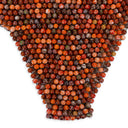 MIX HEALING CRYSTAL ORANGE BIKINI