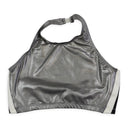 SIDE STRIPE CHUCK GREY CROP TOP