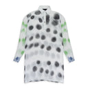 WHITE POLKA BLOUSE