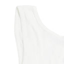 WHITE/PINK HIBISCUS TAKE IT EASY TANK TOP