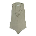 ECRU SLEEVELESS BODYSUIT