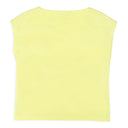 NEON YELLOW QUILTED CROP TOP