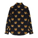 BLACK TEDDY BEAR-PRINT T-SHIRT