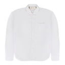 WHITE FADED STRIPE POPLIN' BUTTON-DOWN SHIRT