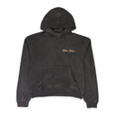 BLACK OIL WASH HOODIE
