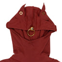 BORDEAUX KNIT HOODIE