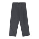 GREY PLEAT DETAIL PANTS