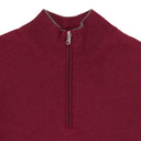 MAROON CASHMERE SWEATER