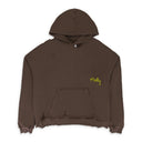 BROWN PALY BLANK HOODED SWEATSHIRT