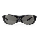 BLACK PIERCED SUNGLASSES
