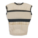 CREAM STRIPED TANK TOP