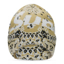 BEIGE BANDANA BEANIE
