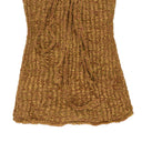 BROWN RIBBON TANK TOP