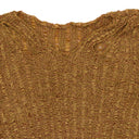 BROWN RIBBON SWEATER
