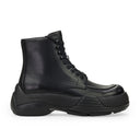 BLACK BASSES A LACETS FLASH X BOLD BOOTS