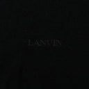 BLACK ROL NECK WOOL SILK SWEATSHIRT