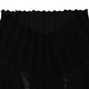 BLACK GRUNGE HIGH NECK TURTLENECK SWEATER