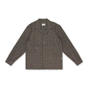 BLACK/WHITE JACQUARD BUTTON-DOWN SHIRT
