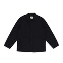 BLACK LIGHTWEIGHT FILLED WORK JACKET