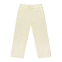CREAM MESH KNIT SWEATPANTS