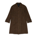 BROWN WOOL TOPCOAT
