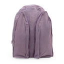 VIOLET POCKETED BOOK MESSENGER BAG