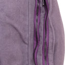 VIOLET POCKETED BOOK MESSENGER BAG
