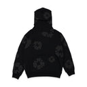 NWT DENIM TEARS BLACK WREATH PRINTED HOODIE SWEATSHIRT SIZE L $210
