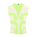 Paula Canovas Del Vas Lycra Sleeveless Top - Green