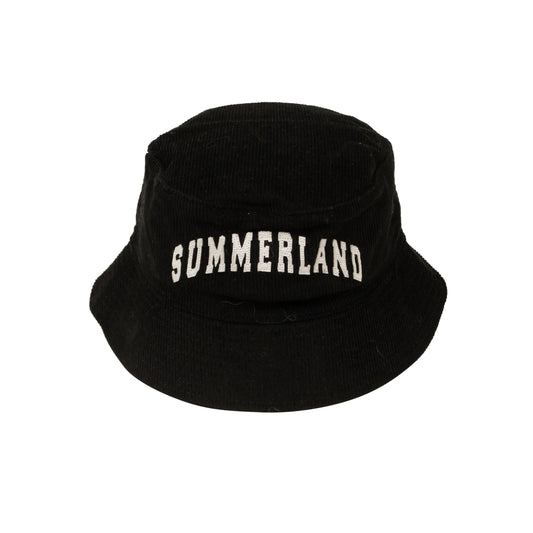 Nahmias Summerland Corduroy Bucket Hat - Black