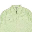 Pale Sage Green Blouson Zip-UP Jacket