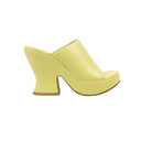 Seagrass Green Leather Sandals