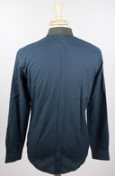 Green Blue Two-Tone 100% Cotton Dress Shirt