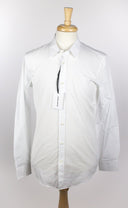 Men's White 100% Cotton Dress Shirt