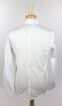 Men's White 100% Cotton Dress Shirt